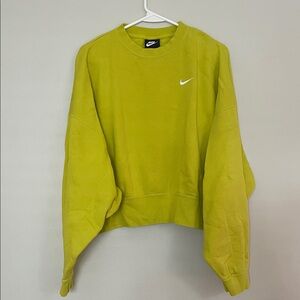 Nike Lime Green Crewneck Sweatshirt